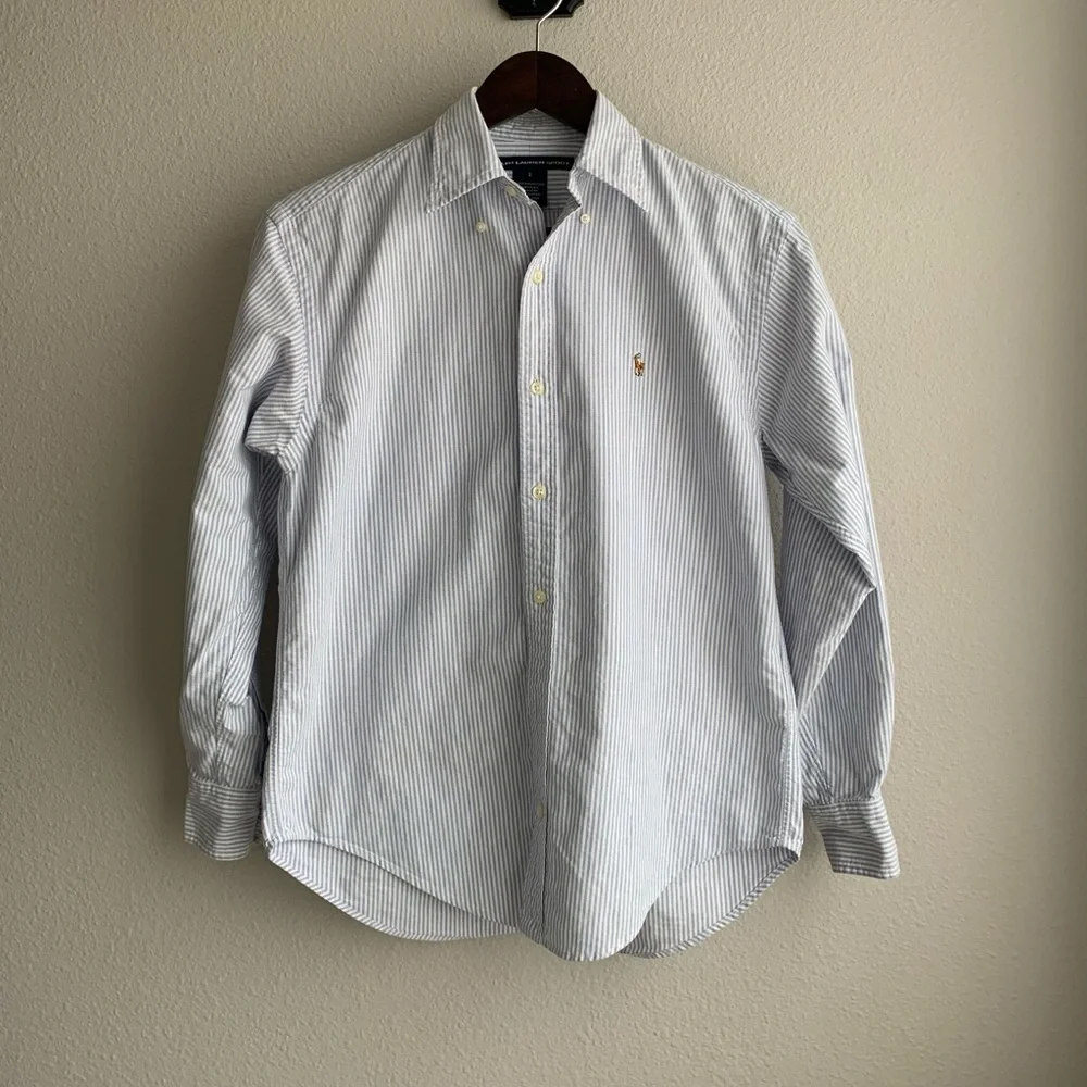 RALPH LAUREN Slim Fit Button Down 100% cotton